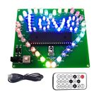 DIY Electronic Kit  LED Flash Love Heart DIY Remote Control Soldering4122