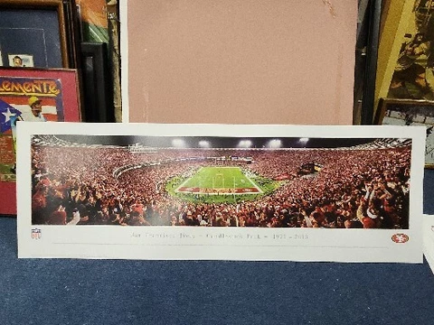 San Francisco 49ers Candlestick Park "1971- 2013" Panoranic Cover