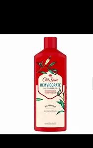 Old Spice REINVIGORATE Tea Tree Oil Shampoo 13.5 oz Cleans & Cools FREE SHIPPING - Picture 1 of 3