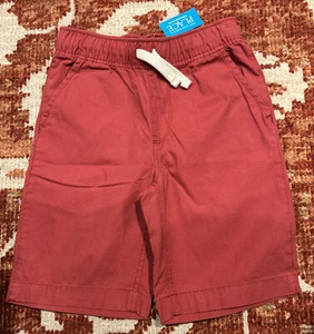 The Children's Place Boys Size 7 Hampton Red Boys Woven Chino Shorts NWT - Picture 1 of 3