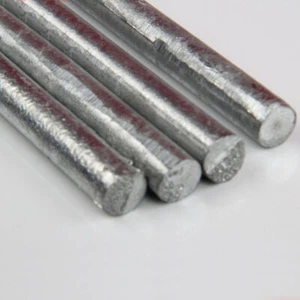 Ánodo de sacrificio de electrodo de zinc de varilla redonda de zinc puro de 10 mm x 100 mm de largo de 100 mm de largo - Imagen 1 de 3