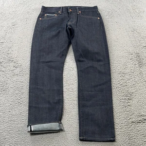 Bonobos Selvedge Jeans Mens 28x30 Dark Wash Blue Denim Designer Slim Fit USA - Picture 1 of 15