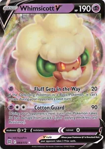 Whimsicott V #064/172 - Stelle Brillanti - Pokémon TCG - VLP/NM - Foto 1 di 2