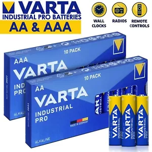 Varta AA Alkaline Batteries AAA Alikaline Batteries 1.5V Long Life Power Cells - Picture 1 of 26