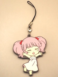 Chinatsu Yoshikawa Yuru Yuri Rubber Strap Keychain Banpresto Anime Japan H719 - Picture 1 of 4