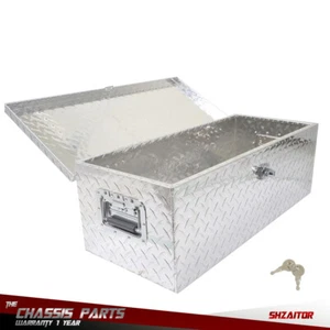 20" x 12" x 10" Pickup Truck Bed Trailer Storage Tool Box Underbody + Lock Key - Picture 1 of 11
