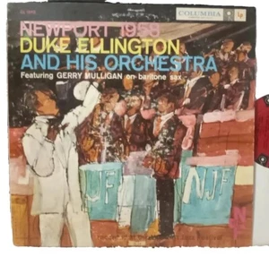 LP Duke Ellington Newport 1958 1st Issue Mono CL-1245 6 Eye Jazz Vinyl Record VG - Picture 1 of 2