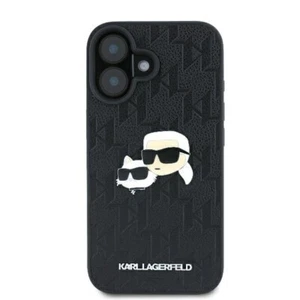 Coque Karl en TPU rigide pour Apple iPhone 16 6.1 - noir - Imagen 1 de 4