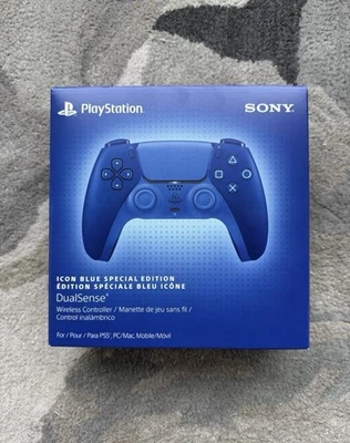 Sony PS5 DualSense Wireless Controller - Icon Blue Brand New - IN HAND - Image 1 of 2