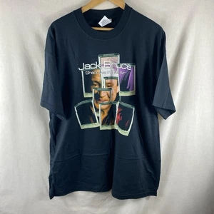 T-shirt vintage Jack Bruce Shadows In The Air extra large XL nera tour 2001 - Foto 1 di 8