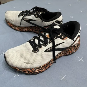 Brooks Ghost 15 Damen-Laufschuhe Größe 9M Animal-Print Komfort - Bild 1 von 7