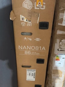 Broken Screen LG NANO81A 86" NanoCellTV 2025 - 86NANO81A6A For Parts - Picture 1 of 5