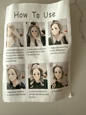 ¡¡¡Juego de 3 rizadores de pelo sin calor!!!! Foto 1 de 3