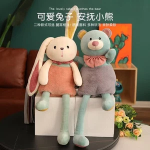 Peluche de conejo hipoalergénico | Juguete de abrazo para separación ansiedad y viajes - Imagen 1 de 7