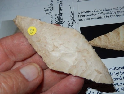 CUCHILLO HARAHEY SUPER DELGADO 4 BISELES con BEN STERMER y certificado de autenticidad DWAIN ROGERS C145 Foto 1 de 4