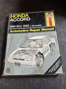 Honda Accord 1990-1993 Shop Service Repair Manual Wiring Diagrams Engine Guide - Bild 1 von 5