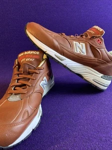 🔥 Raro NEW BALANCE M991GNB GENTLEMAN PACK MADE IN ENGLAND US Taglia 11 Marrone - Foto 1 di 22