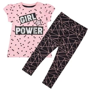 Girls Two Piece Shirt and Bottoms Set / Leggings set - Picture 1 of 3