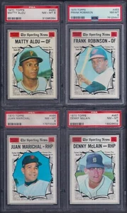 PSA 8 1970 Topps #460 Matty Alou Pittsburgh Pirates All-Star ONLY READ - Picture 1 of 3