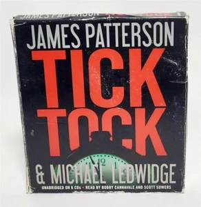 Audio Book TICK TOCK James Patterson & M. Ledwidge 2011 Unabridged Mystery Crime - Imagen 1 de 3