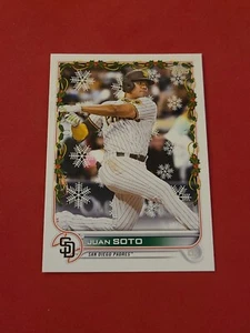 2022 Juan Soto Topps Holiday #HW55 - Picture 1 of 2