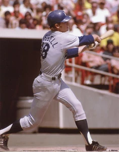 BILL RUSSELL 1972 LOS ANGELES LA DODGERS 8X10 PHOTO - Picture 1 of 1