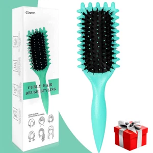 Curl Hair Brush Styling Und Entwirrung Für Geschmeidige Lockenbürste Locken Wild - Bild 1 von 23