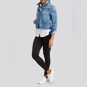 NWT Spanx Black EcoCare Seamless Leggings Slimming Seam less Women’s size Medium - Bild 1 von 10