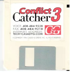 ITHistory (1994) APPLE Software: CONFLICT CATCHER 3 3.5" (No Manual) OF - Picture 1 of 1