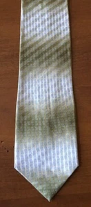 Kenneth Cole NY Silk Necktie Gold Champagne Blue NWOT - Picture 1 of 6