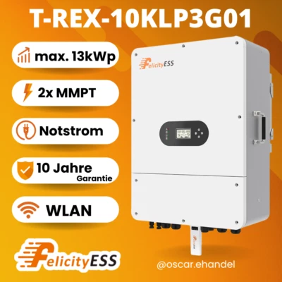 FELICITY ESS Hybrid Wechselrichter 10kW Notstrom Inverter Niedervolt 48V Solar PV Felicity