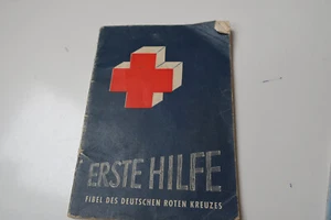 Erste Hilfe - Fibel des deutschen roten Kreuzes - alt - 50er/60er Jahre - Bild 1 von 3