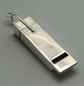 Victorian Silver Whistle Wright & Davies London 1900 AELZX - Picture 1 of 5
