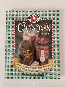 Gooseberry Patch Christmas Book 2 Illustrated Hardcover 2000 Recipes Crafts - Foto 1 di 11