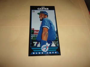 1993 Diamond Marks Baseball TEST ISSUE Card-JOE CARTER(Toronto Blue Jays)