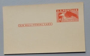 US Scott #UXC1 Post Card. Unused Eagle in Flight. - Picture 1 of 2