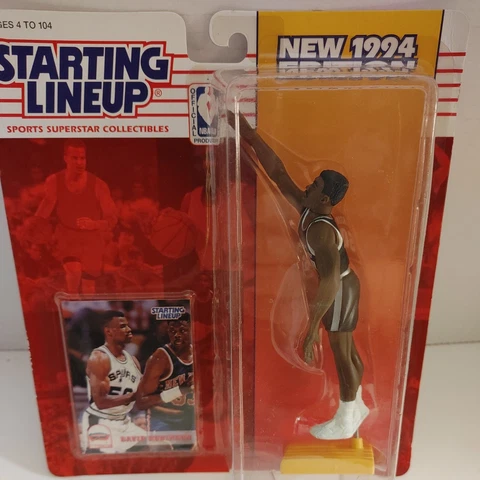 1994 Starting Lineup David Robinson San Antonio Spurs SLU Kenner Sports Figure Cover