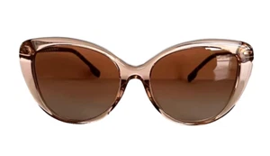 BRANDNEUE BURBERRY 0BE4407F pfirsichfarbene zweifarbige karierte Sonnenbrille für Damen - Bild 1 von 9