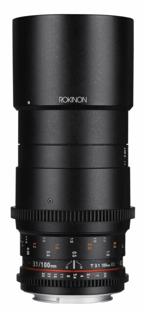 Rokinon Cine DS 100mm T3.1 Telephoto Telephoto Lens for Canon EF