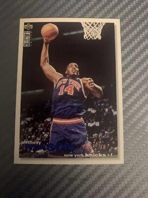 1995-96 Collector's Choice Basketball #274 Anthony Mason - Image 1 of 2