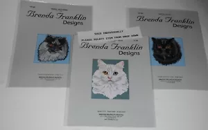 Gráfico de Brenda Franklin Designs punto de cruz persa turco angora tu elección - Imagen 1 de 4