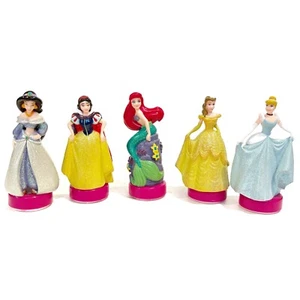 Disney Princess Ink Stamp Figurine Lot Ariel Belle Snow White Jasmine Cinderella - Bild 1 von 10