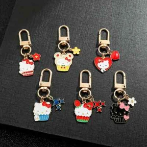 Hello Kitty & Friends **KAWAII TASCHE CHARM REISSVERSCHLUSS ZIEHEN ETC** Sie wählen NEU IN PKG - Bild 1 von 7