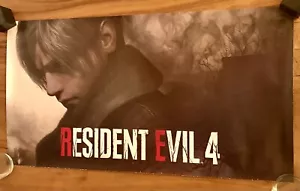 Resident Evil 4 Advertising Promo Store Official Poster 80x42.5 - Picture 1 of 1