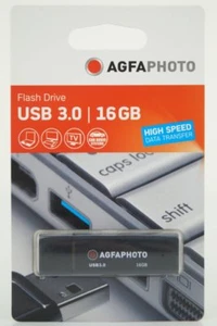 AGFA USB 3.0 Stick 16GB HighSpeed FlashDrive "black" 10569 NEU 005-459* - Bild 1 von 6