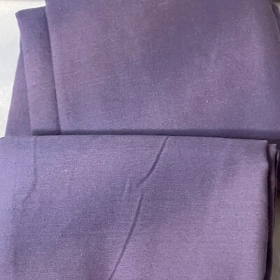 Sábana bajera vintage tamaño doble - púrpura plana con funda de almohada estándar a juego Foto 1 de 2