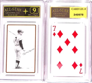 1978 Landsman Sports Deck Mickey Mantle Playing Card”  7 “ASG 9 NM #Z - Picture 1 of 1