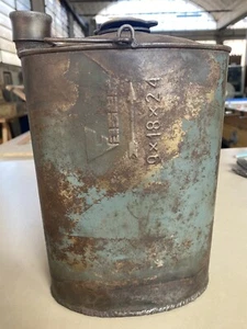 Ww2 Piccola Tanica Fazer Carburante Riutilizzo - Foto 1 di 15