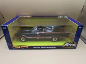 NOS Hotwheels 1966 TV Series Batmobile Batman L2090 Neu in OVP perfect 1/18 scale - Bild 1 von 6