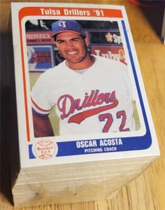 Iván Rodriguez Primer True RC 1991 Tulsa Drillers Juego Equipo Sellado Juan González - Imagen 1 de 6